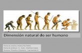 Dimensión natural do ser humano