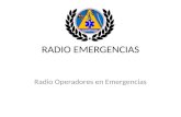 Radio emergencias