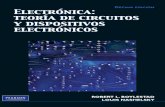 Electrónica: Teoría de circuitos y dispositivos electrónicos - Boylestad y Nashelsky 10ed