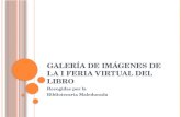 Galería de imágenes de la I Feria Virtual del Libro
