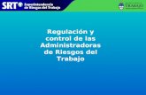Regulación y control de las administradoras de riesgos del trabajo2