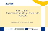 Presentación Red Cide 2009 Turismo