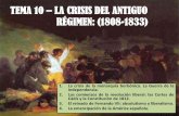 Tema 10 – La Crisis Del Antiguo Régimen
