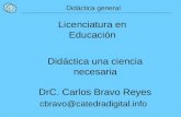 Didáctica y Pedagogía