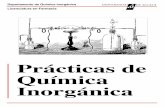 Prácticas De Química Inorgánica - Universidad De Alcalá