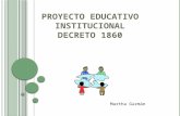 Proyecto educativo institucional presentación diapositivas   tutoria