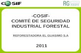 Comité Seguridad Industrial Forestal -COSIF-