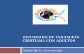 Proyecto de intervención Iniciación Cristiana con adultos