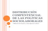 Distribucion compentencial de las politicas sociolaborales