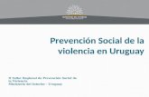 Prevención Social de la violencia en Uruguay