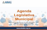 Agenda legislativa municipal anac 2012 2013 ver 2.0