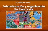 Administración y organización 2013