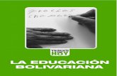 Educacion bolivariana