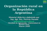 Organizaciones rurales en Argentina (sin audio)