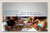 Injuso. Liga II Española de la Educación con IES EL RINCON. 2013