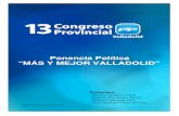Ponencia Política 13º Congreso PP Valladolid (23-06-2012)