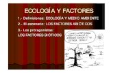 ECOLOGIA Y FACTORES