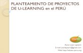 Planteamiento de proyectos de ulearning en el Peru