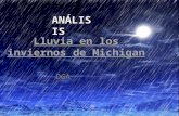 Analisis Literario - Lluvia en los inviernos de Michigan de  Edmundo Paz Soldán
