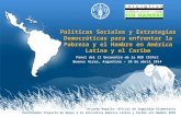 Políticas Sociales y Estrategias Democráticas para enfrentar la Pobreza y el Hambre en América Latina y el Caribe / Ricardo Rapallo – FAO