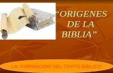 Origenes de la biblia