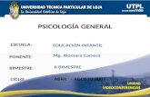 Psicología General (II Bimestre)