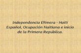 Independencia efimera   haiti español