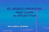 Módulo 1: Debido Proceso en Argentina