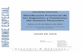 Informe Especial Depósitos y Préstamos por Provincia al IT-2014