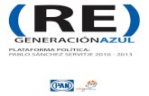 PLATAFORMA POLITICA (RE)GENERACIÓN AZUL