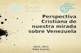 Perspectiva cristiana de nuestra mirada sobre venezuela