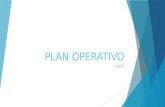 Plan operativo 2012