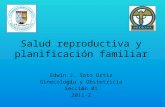 Salud reproductiva y planificacion familiar