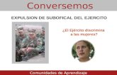 Expulsión de suboficial del Ejército: ¿El Ejército discrimina a las mujeres?