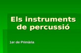 Instruments de percussió