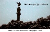 Nevada en Barcelona