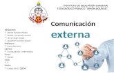Comunicación externa
