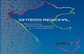 Síntesis regional. Recursos, potencialidades y crecimiento