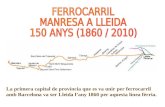 Ferrocarril Manresa-Lleida:150 anys (1a part: Les estacions)
