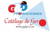 Catálogo de Gorras G&D Promociones