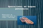 Operaciones en buques petroleros