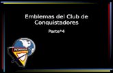 4 emblemas del club de conquistadores