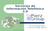 Servicios de Información Telefónica 2.0