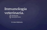 Inmunología  veterinaria 1.1