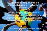 Jornadas Regionales De Cooperativismo Y Mutualismo Escolar