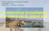 El despegue económico de chile en el siglo XIX