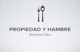 Amartya Sen - Propiedad y Hambre