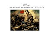 2. LIBERALISME I NACIONALISME 1800-1871 4ESO 2014-15