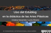 Uso Del Edublog en la didactica de las artes plasticas