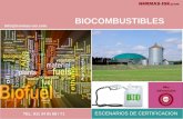 Certificarse en Biocombustibles